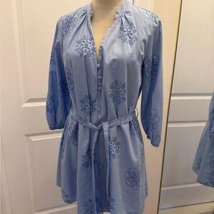 ZARA BLUE  SHORT DRESS MEDIUM